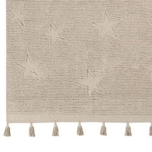 LORENA CANALS Washable Area Rug Hippy Stars Natural